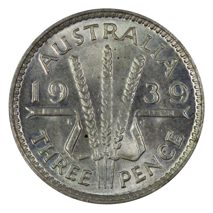 Australia 1939 Threepence, ... image