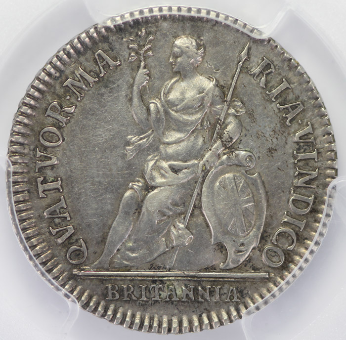 England Charles II 1665 Sil... image