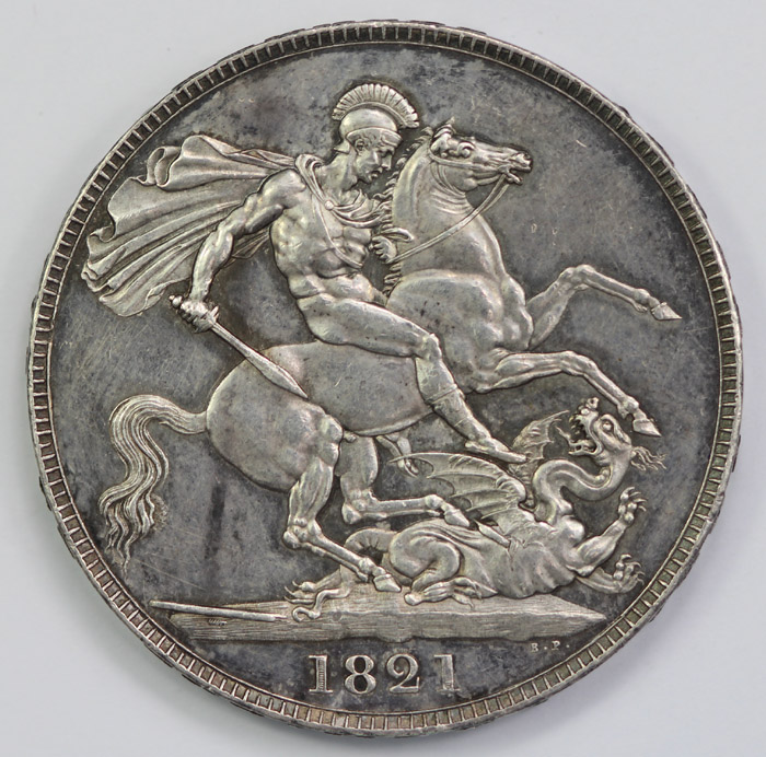 Great Britain 1821 Crown, U... image