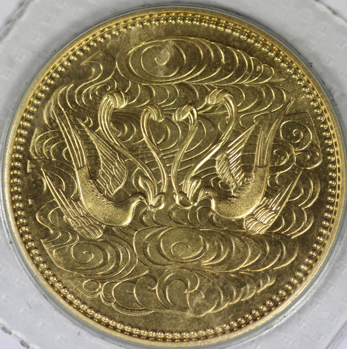 Japan 1986 Gold (0.999) 100... image