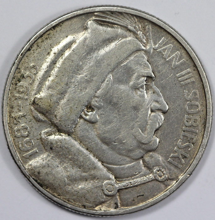 Poland 1933 Silver 10 Zloty... image