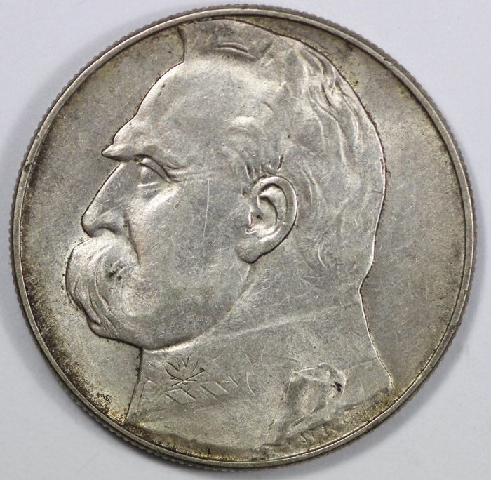 Poland 1935 Silver 10 Zloty... image