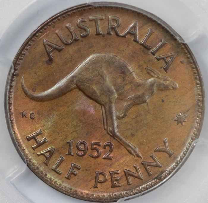 Australia 1952 (P) Halfpenn... image