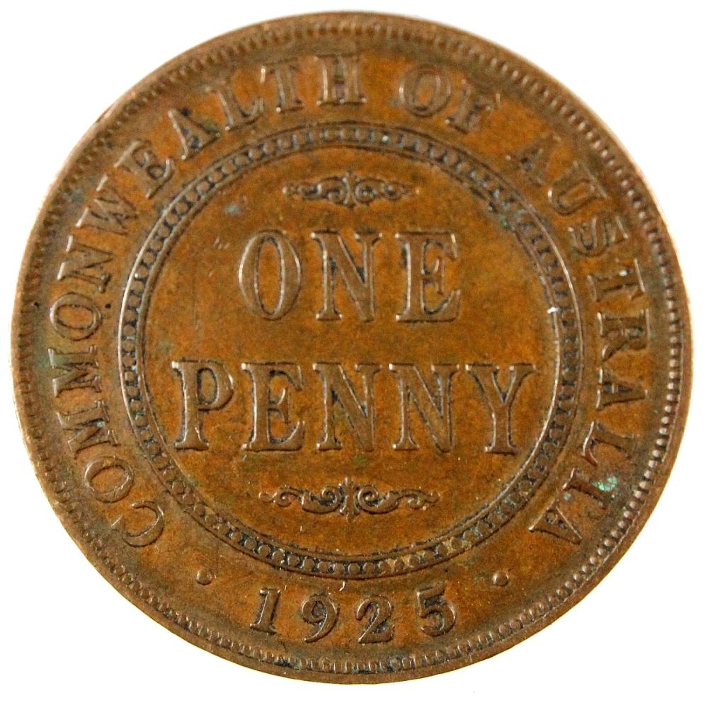 Australia. 1925 Penny, abou... image