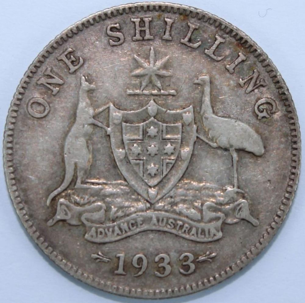 Australia 1933 Shilling Ver... image