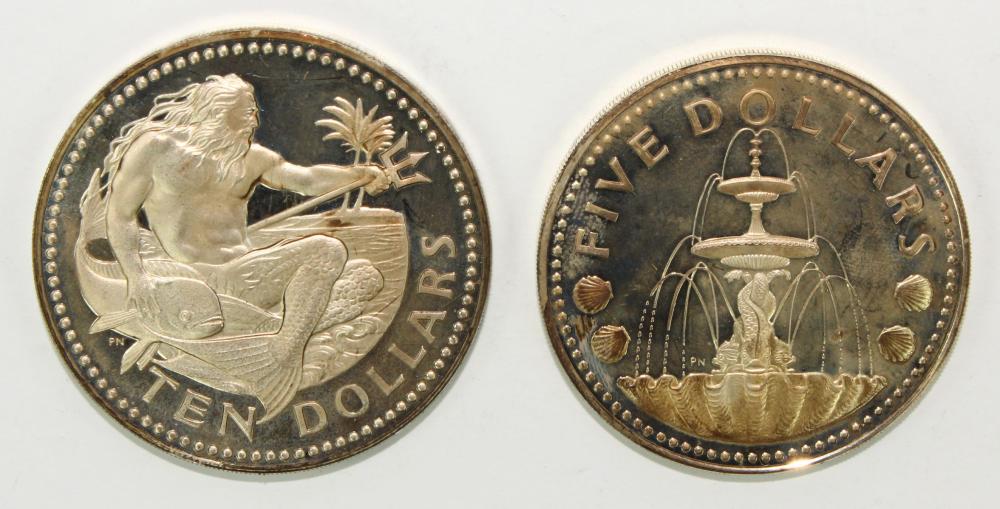 Barbados 1973 Silver (800) ... image