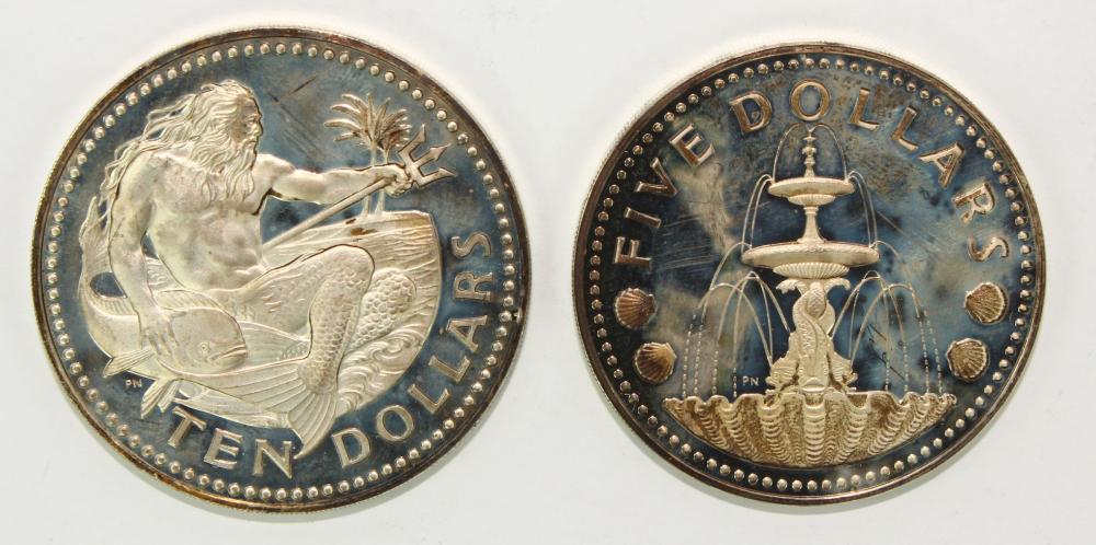 Barbados 1973 Silver (800) ... image