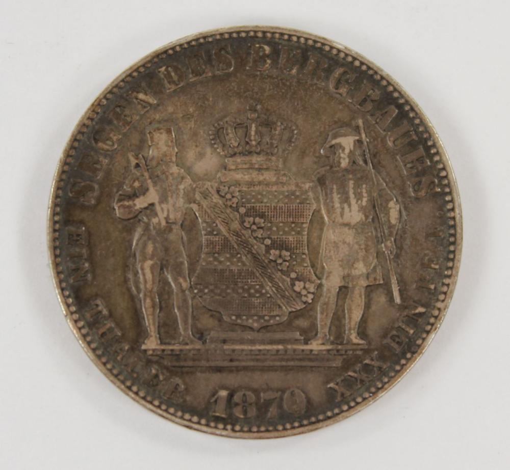 Saxony 1870 B Silver (900) ... image