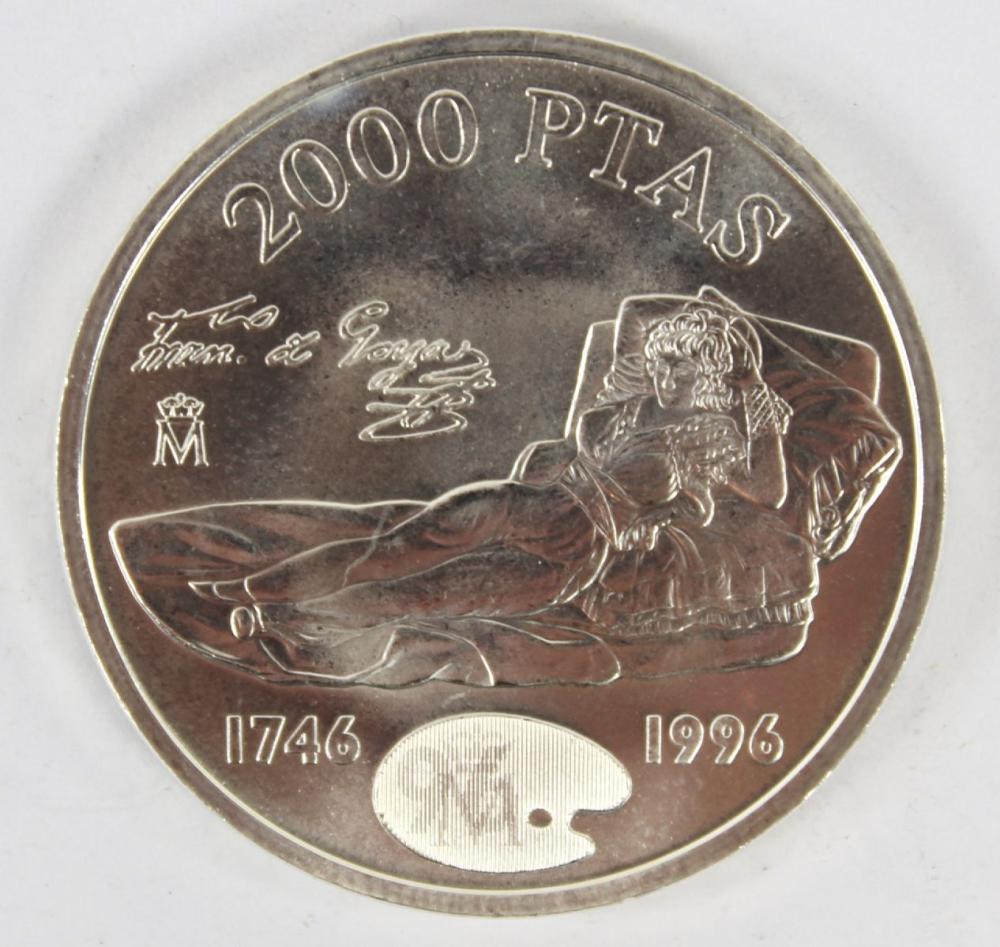 Spain 1996 Silver (925) 200... image