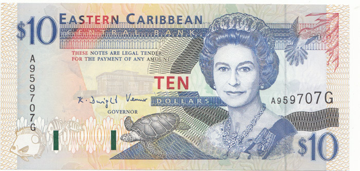 East Caribbean States $10 (... image