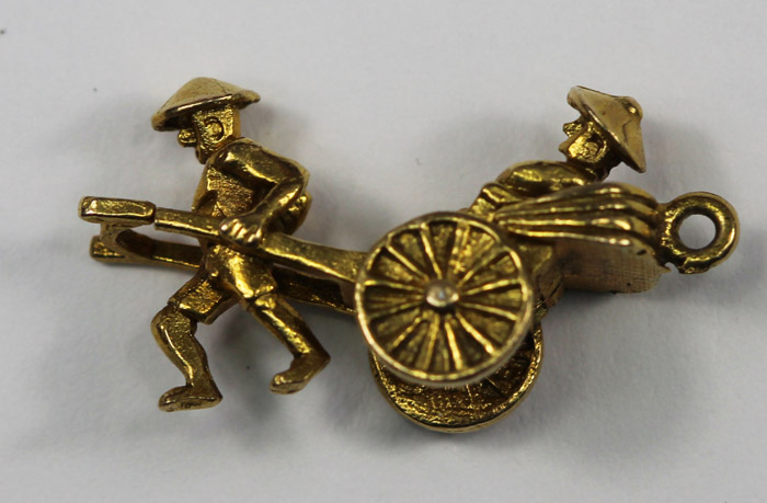 Chinese Rickshaw Charm in 9... image