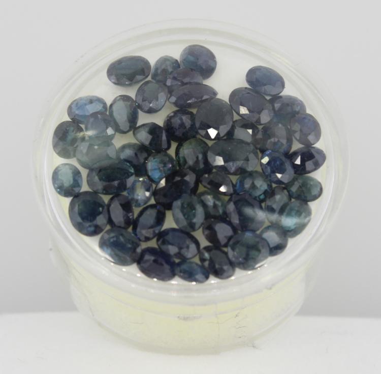 Fifty Faceted Blue Sapphire... image