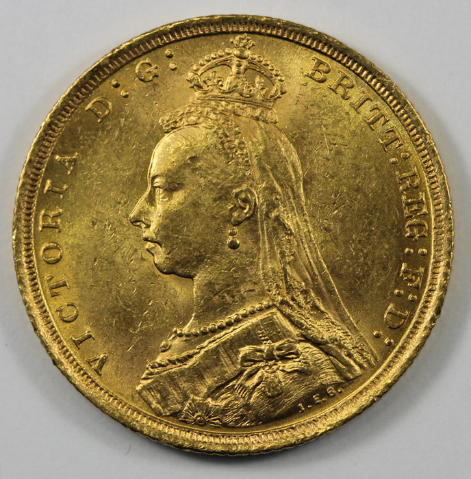 Australia 1889 'S' Sovereig... image