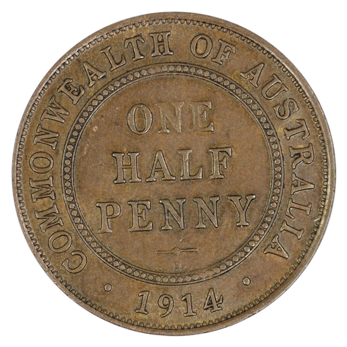 Australia 1914 Halfpenny, g... image