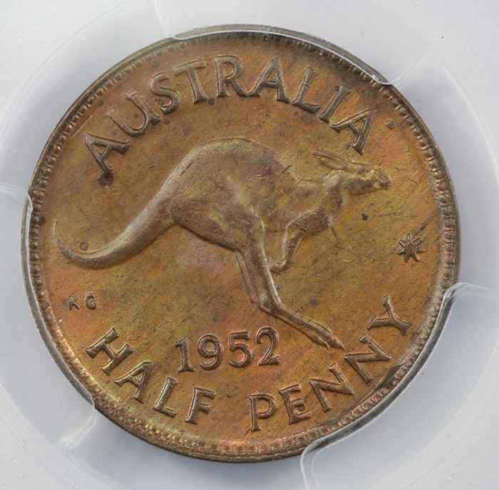 Australia 1952 A. Half Penn... image