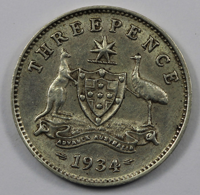 Australia 1934/3 'Overdate'... image