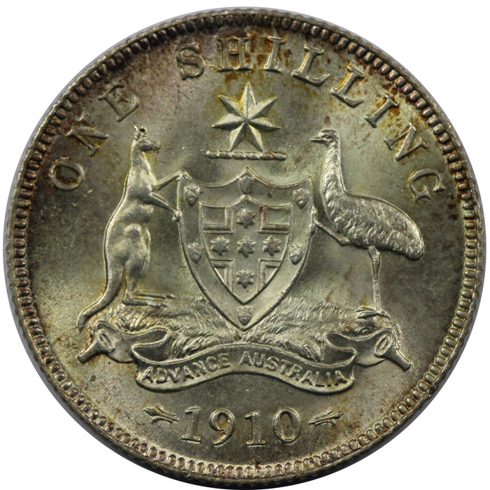 Australia 1910 Shilling, Lu... image