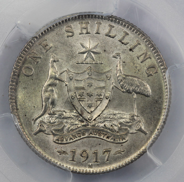 Australia 1917 M Shilling, ... image