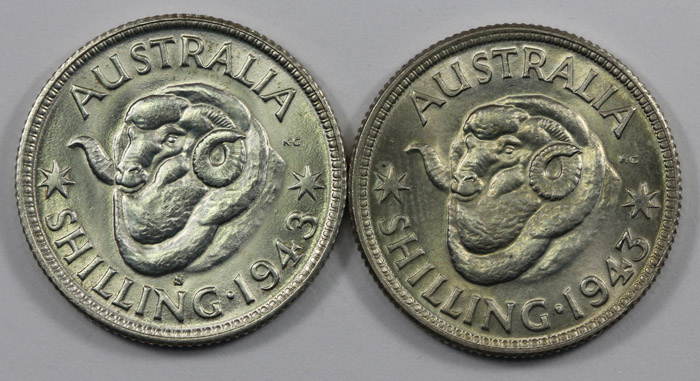 Australia 1943 & 1943 S Shi... image