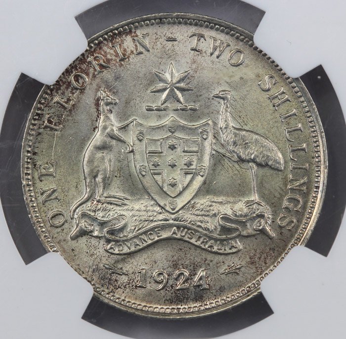 Australia 1924 Florin Coin ... image