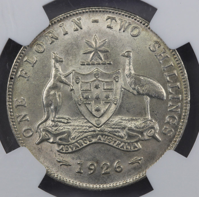 Australia 1926 Florin Coin ... image