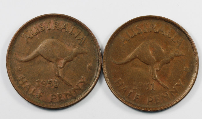 Australia 1951 Y. Halfpenny... image