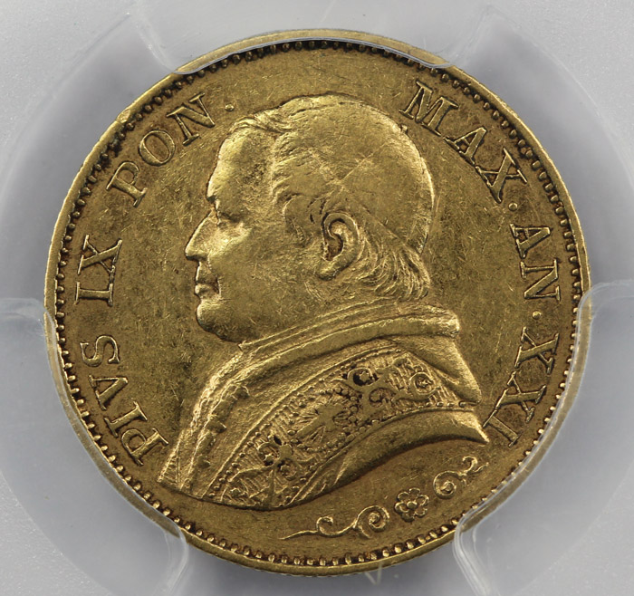 Italy (Papal States)1866R 2... image