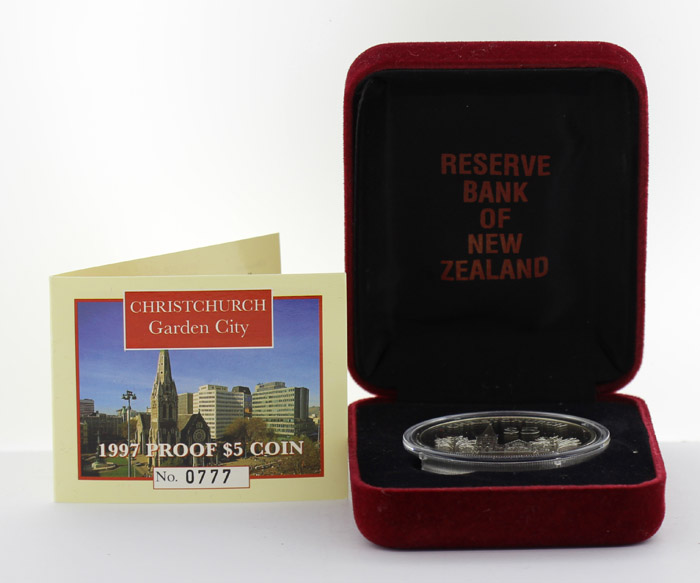 New Zealand 1997 Proof Silv... image