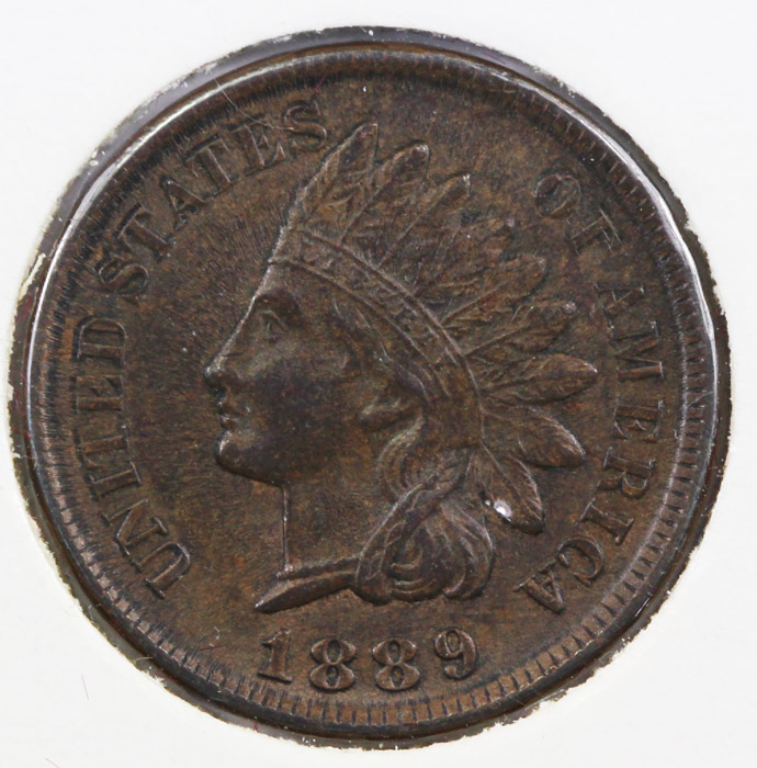 USA 1889 Cent, Brown Uncirc... image