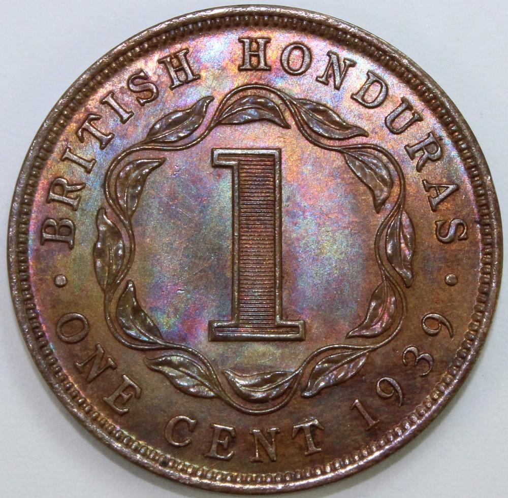 British Honduras. 1939 Cent... image