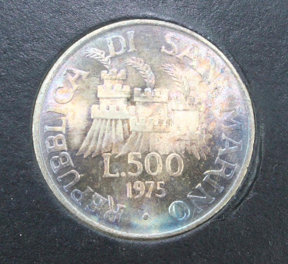 San Marino. 1975 Silver (83... image