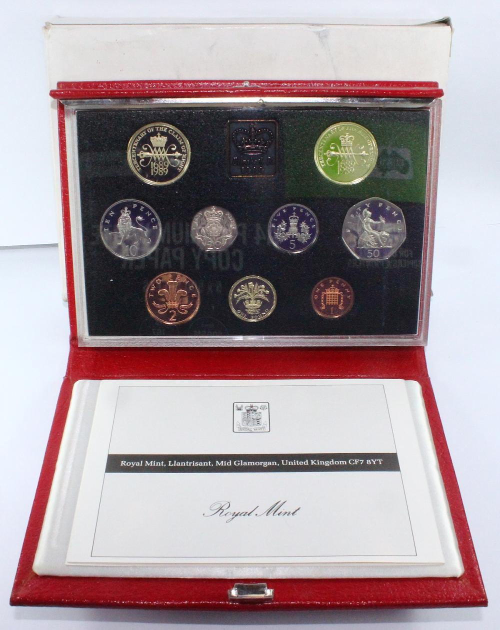 United Kingdom. 1989 Proof ... image