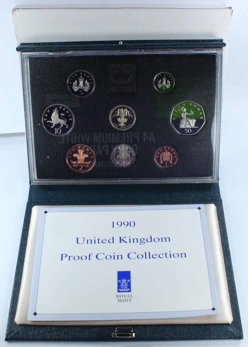 United Kingdom. 1990 Proof ... image