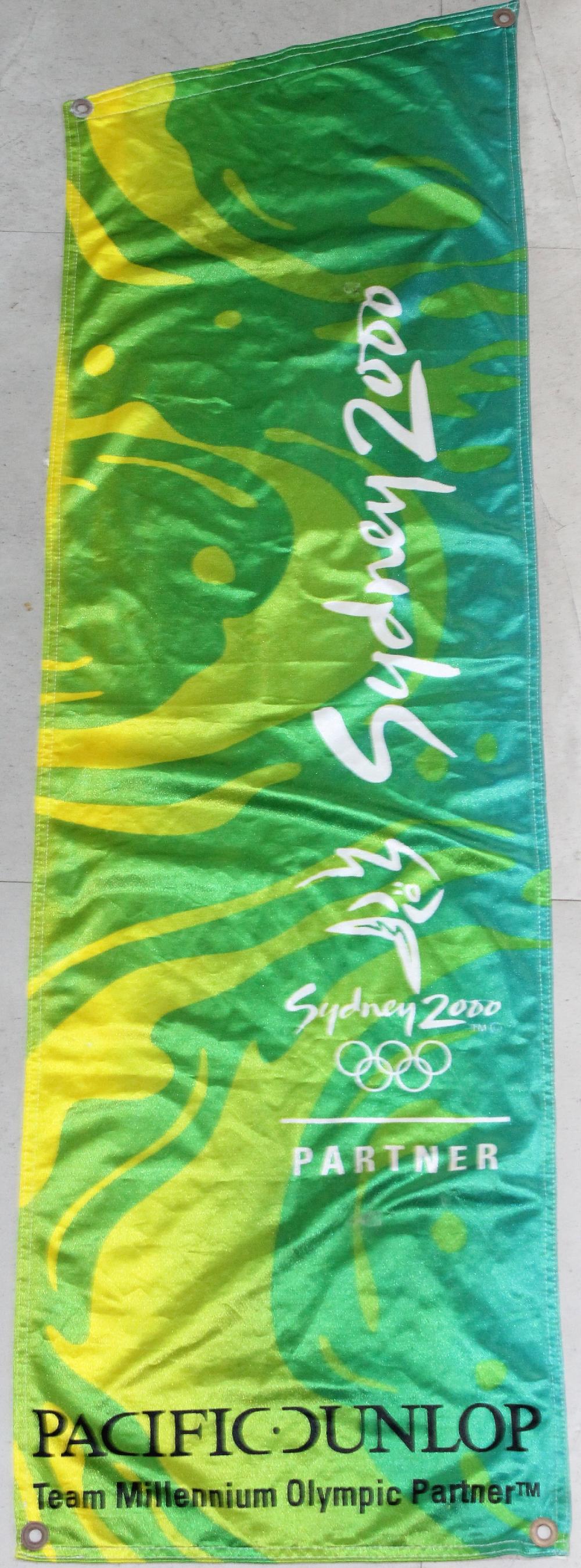 Australia ''Pacific Dunlop Flag' from the Sydney '2000' Olympic Village