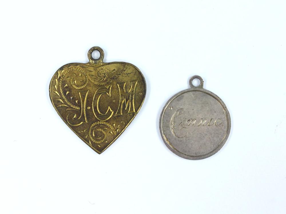 Lovers Coin Pendants (2 items) image