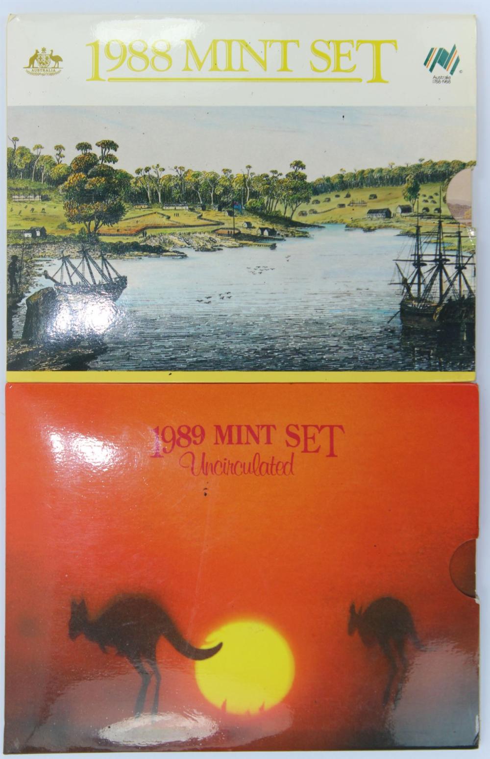 Australia 1988 & 1989 Mint ... image