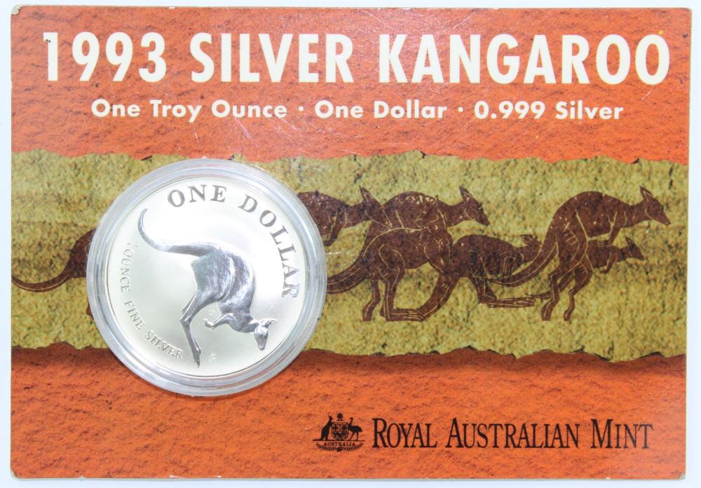 Australia 1993 Kangaroo Sil... image