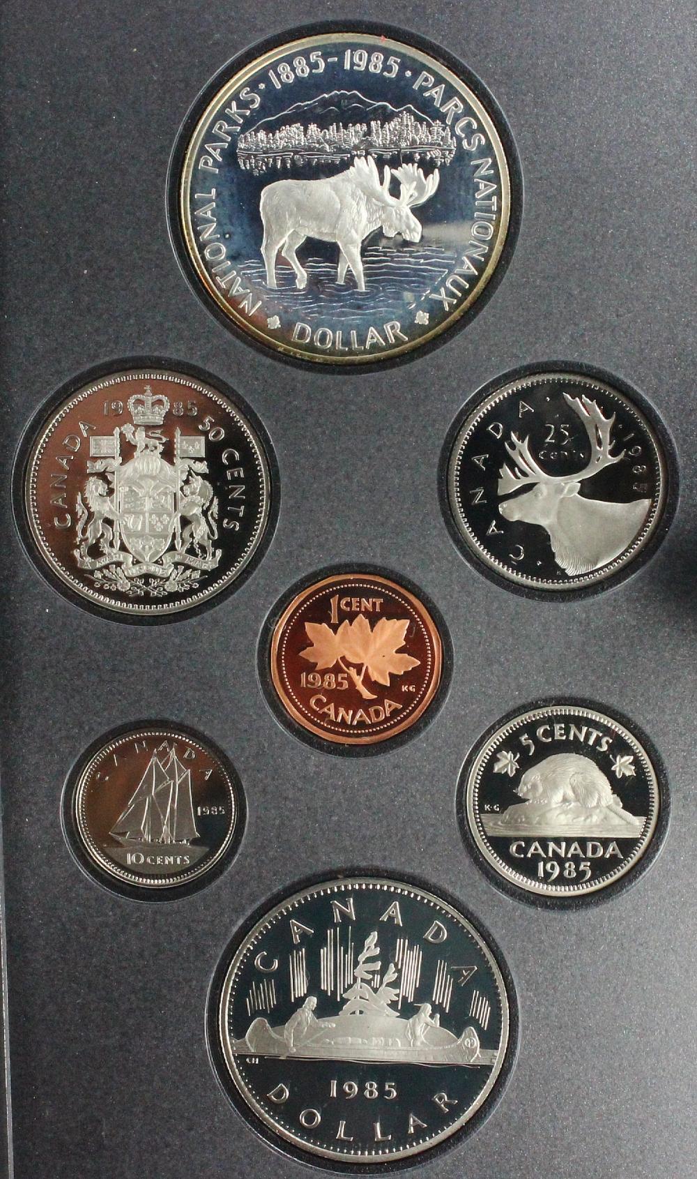 Canada 1985 Proof Set FDC (... image