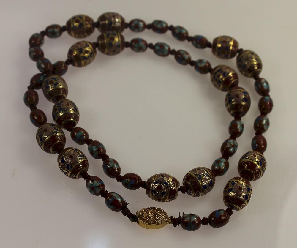 Venetian Glass Bead Necklace image