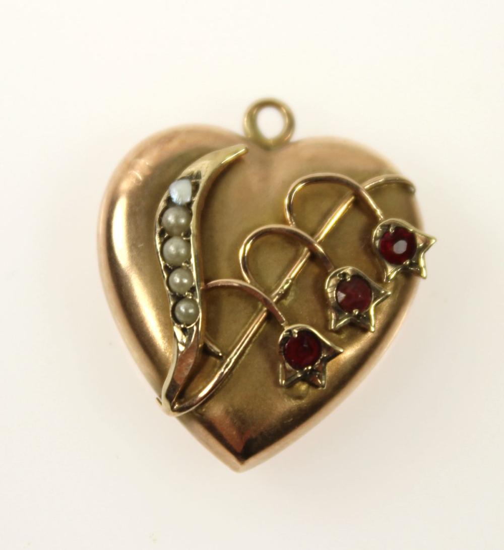 Vintage Heart-shaped Pendan... image