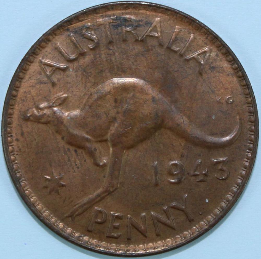 Australia 1943 Y. (P) Penny... image