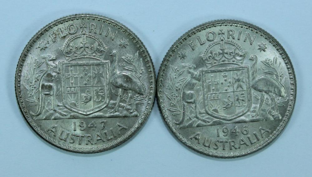 Australia 1946 & 1947 Flori... image