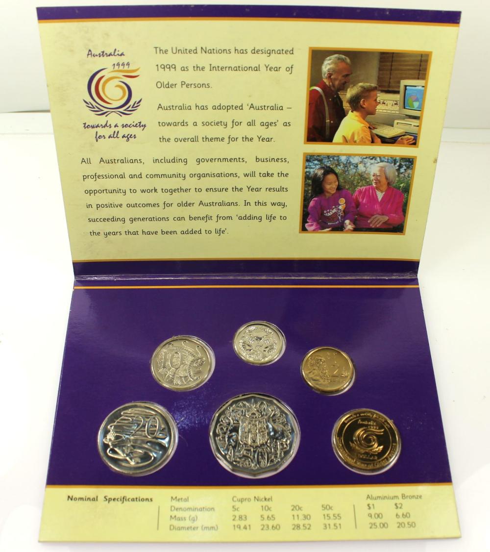 Australia 1999 "Year of Old... image