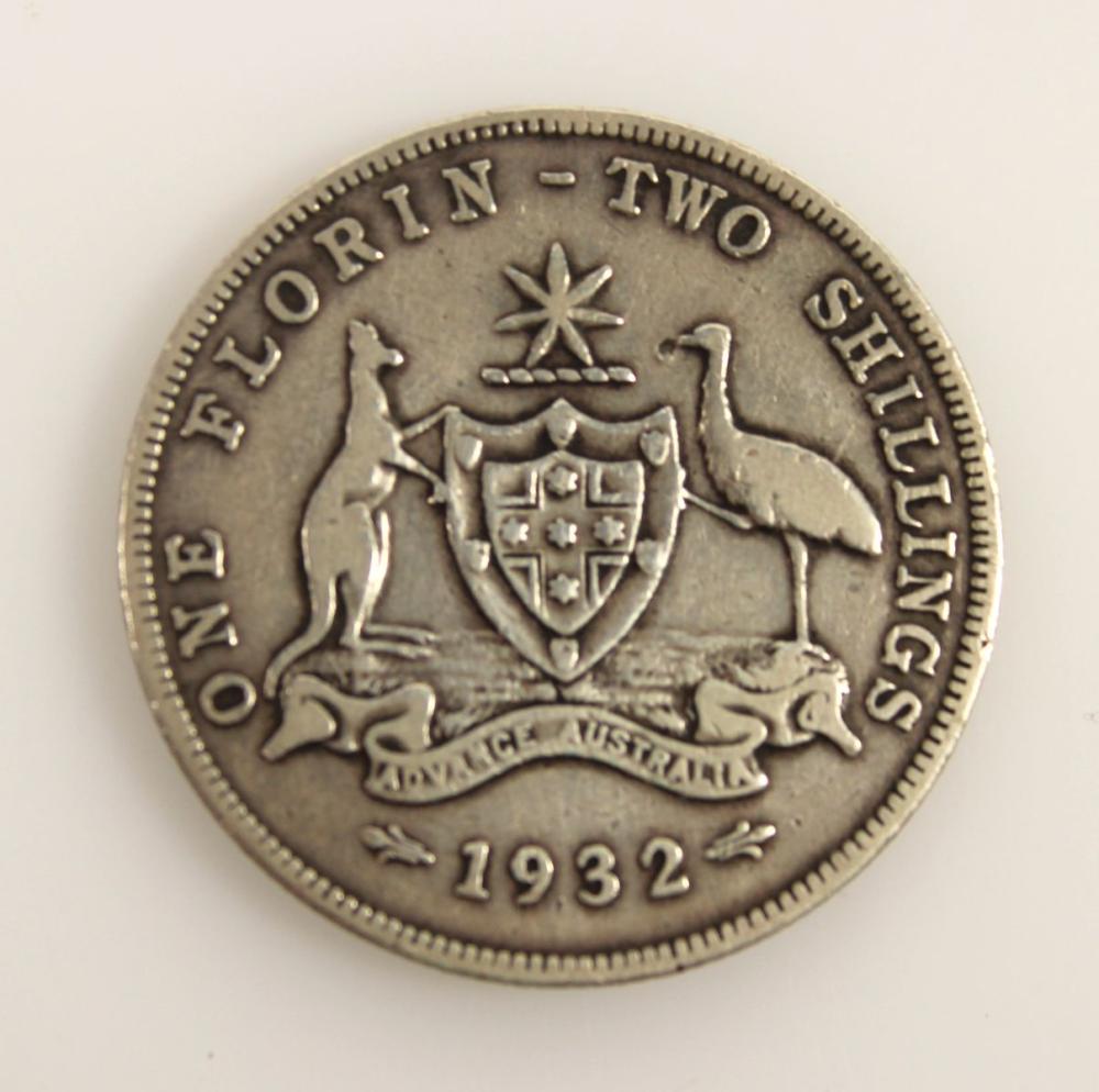 Australia 1932 Florin image