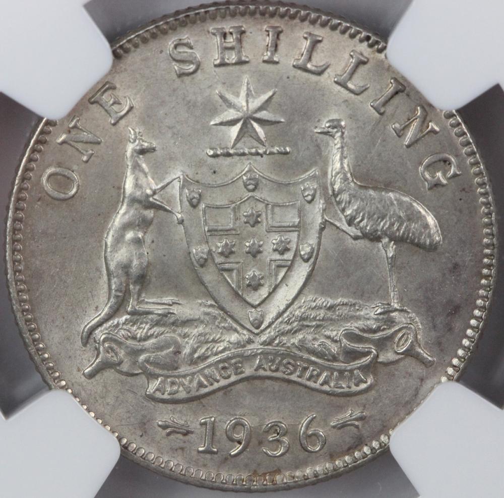 Australia 1936 Shilling, NG... image