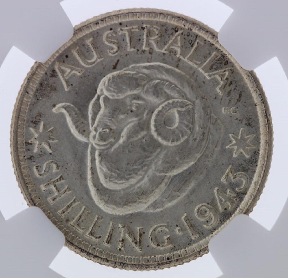 Australia 1943 (M) Shilling... image