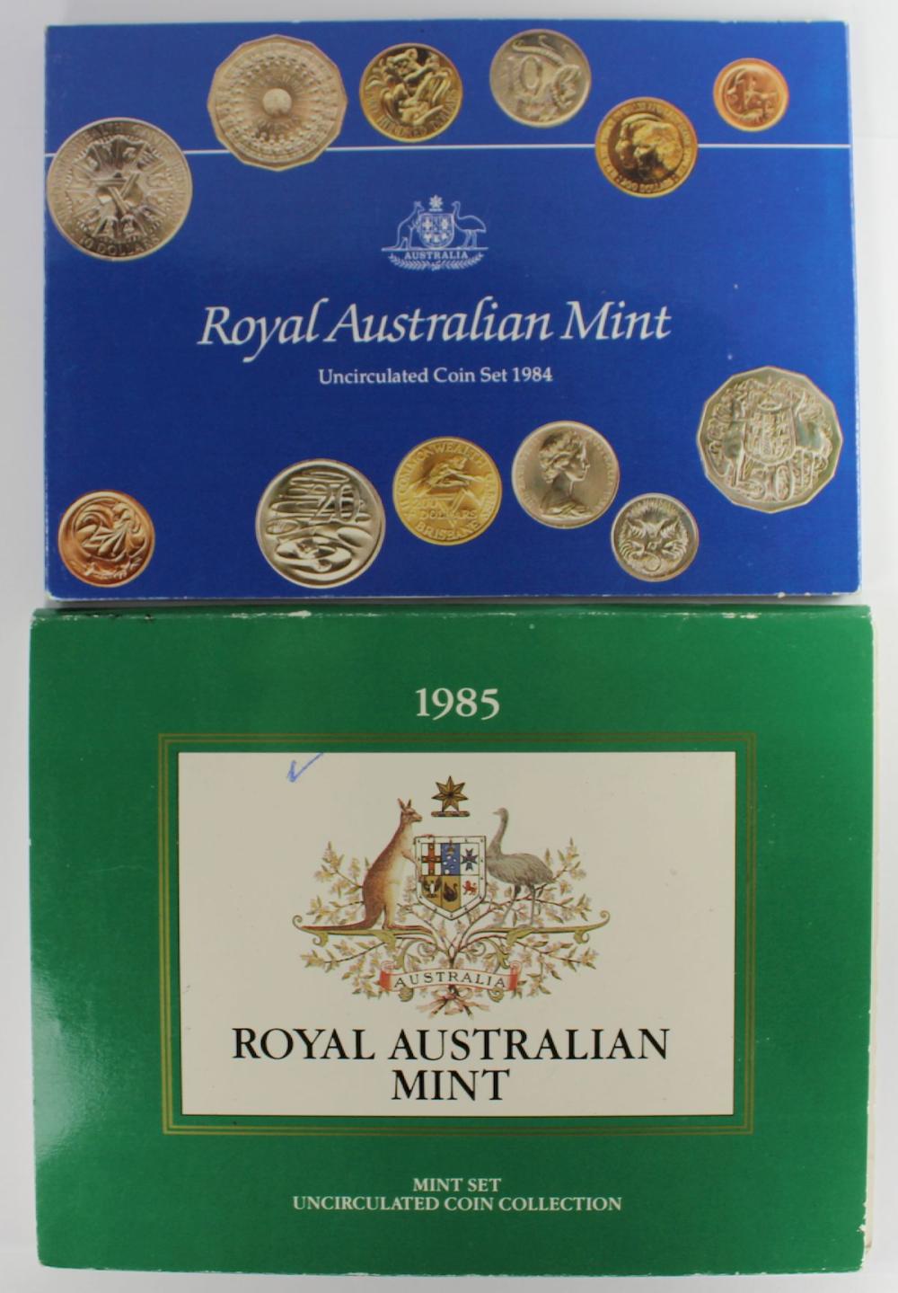 Australia 1984 and 1985 Min... image