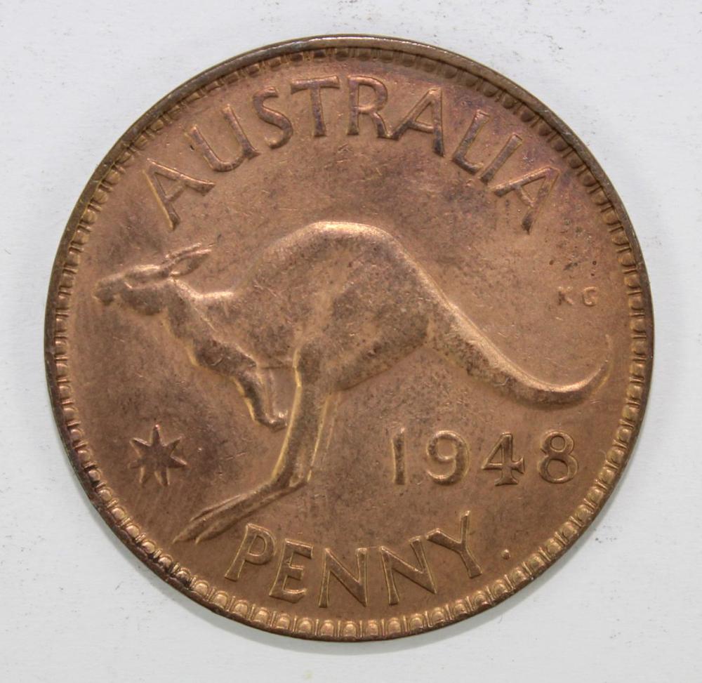 Australia 1948 Y. Penny, go... image