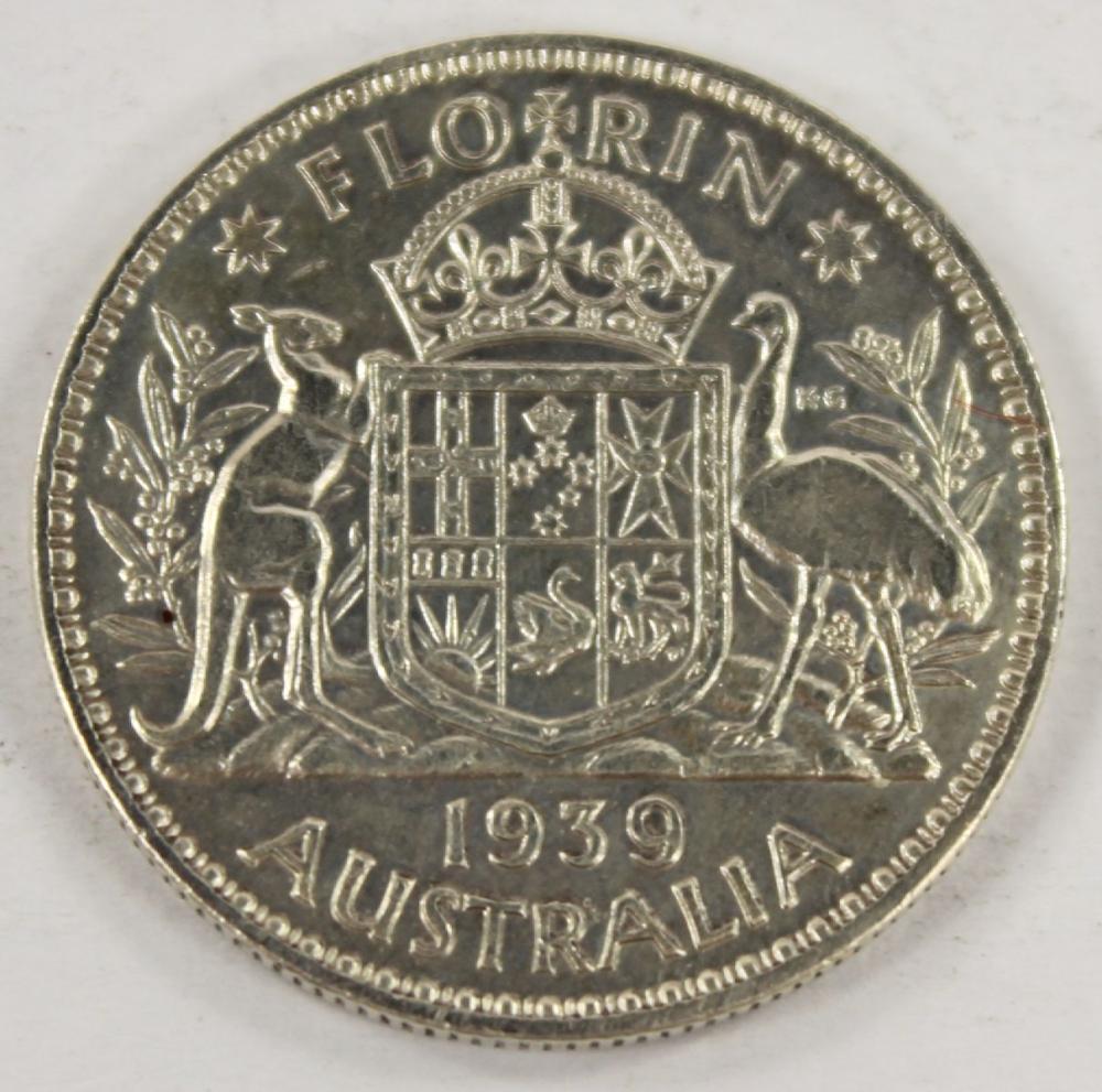 Australia 1939 Florin, abou... image