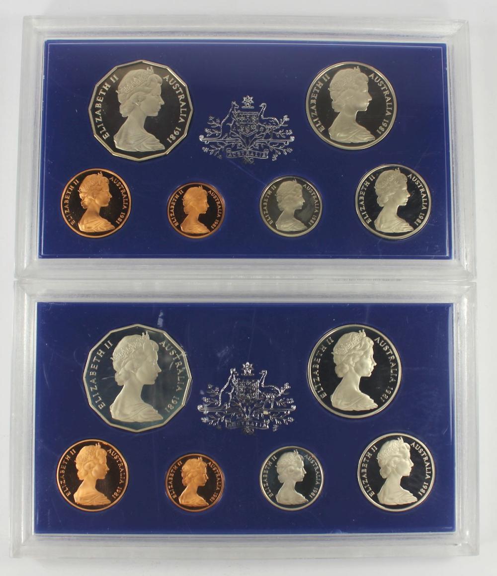 Australia 1981 Proof Sets, ... image